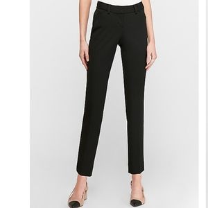 NWT Express Columnist fitted through hip and thigh Ankle Low Rise Black 8L